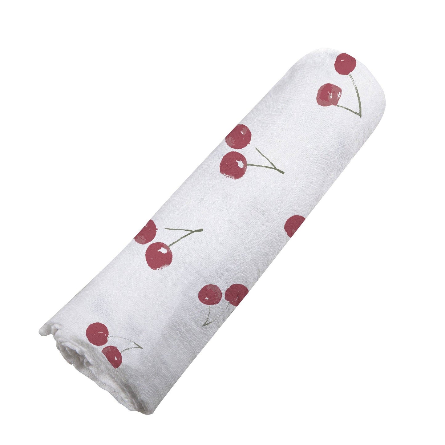 Limited supply! Sweetheart Cherry Bamboo Swaddle