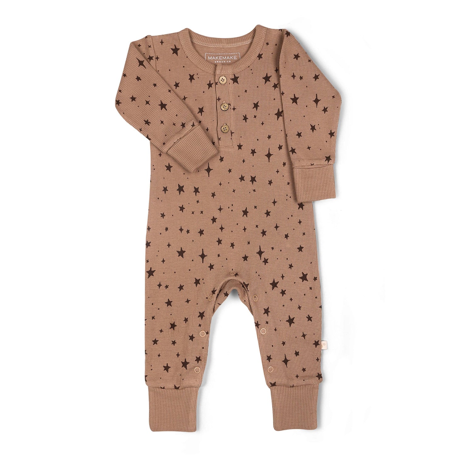 Button Romper - Starstruck