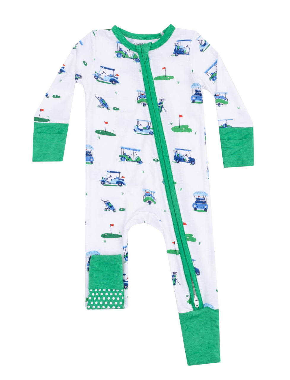 Golf Carts 2 Way Zip Romper