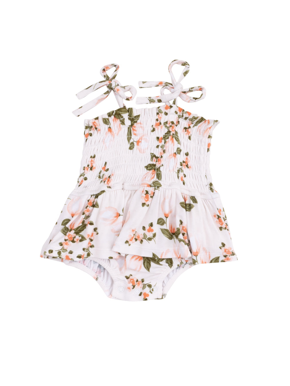 Magnolia Smocked Bubble With Skirt