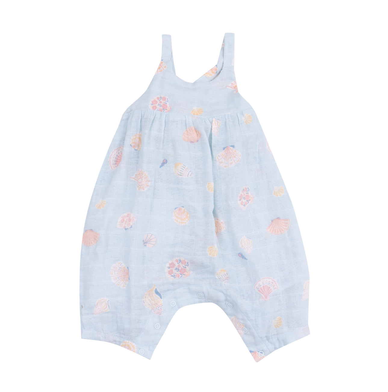Seashell Tie Back Romper