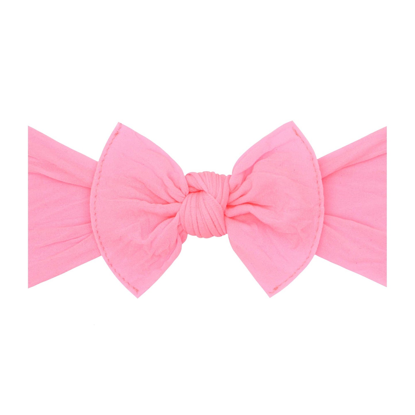 Baby Bling Bow- Neon Pink