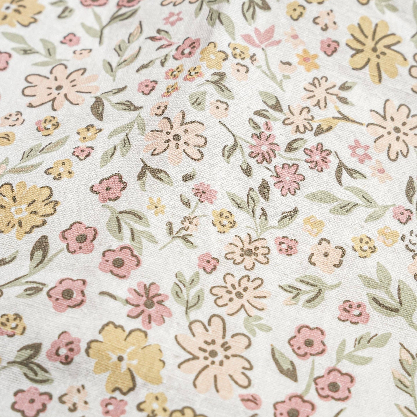 Organic Scalloped Top & Bloomers Set - Wild Meadow