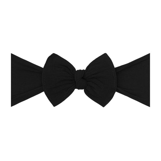 Baby Bling Itty Bitty Bow- Black