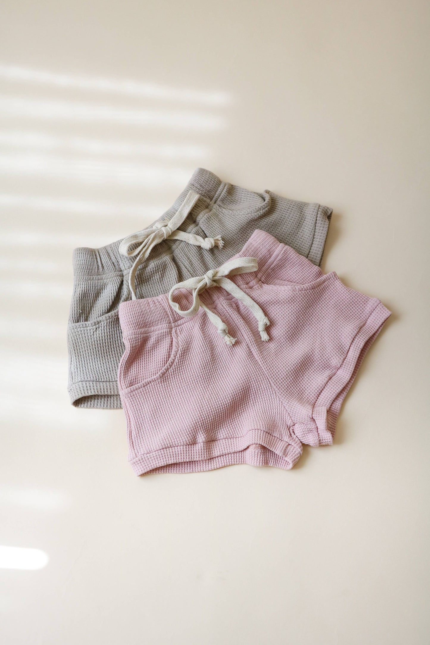 Waffle Short Set