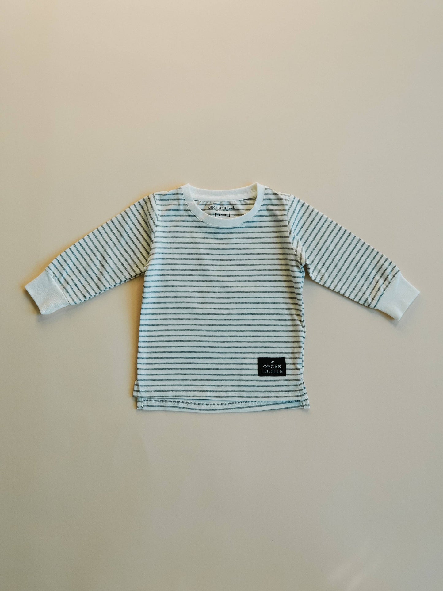 Long Sleeve Tee - Gray Stripe