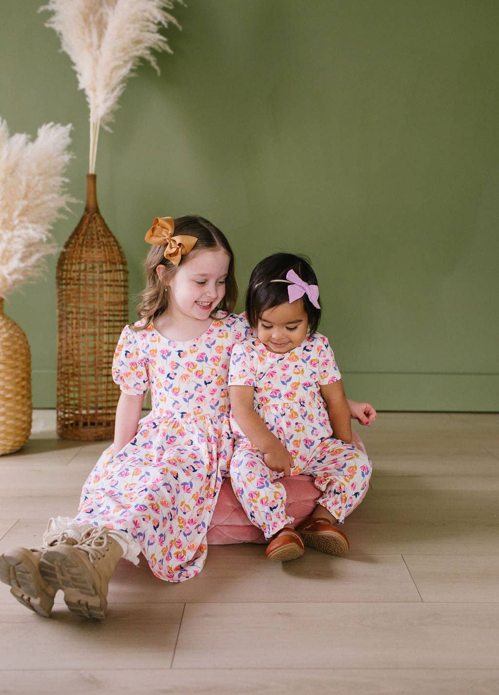 Rosie Romper in Autumn Bloom | Baby Clothing | Fall