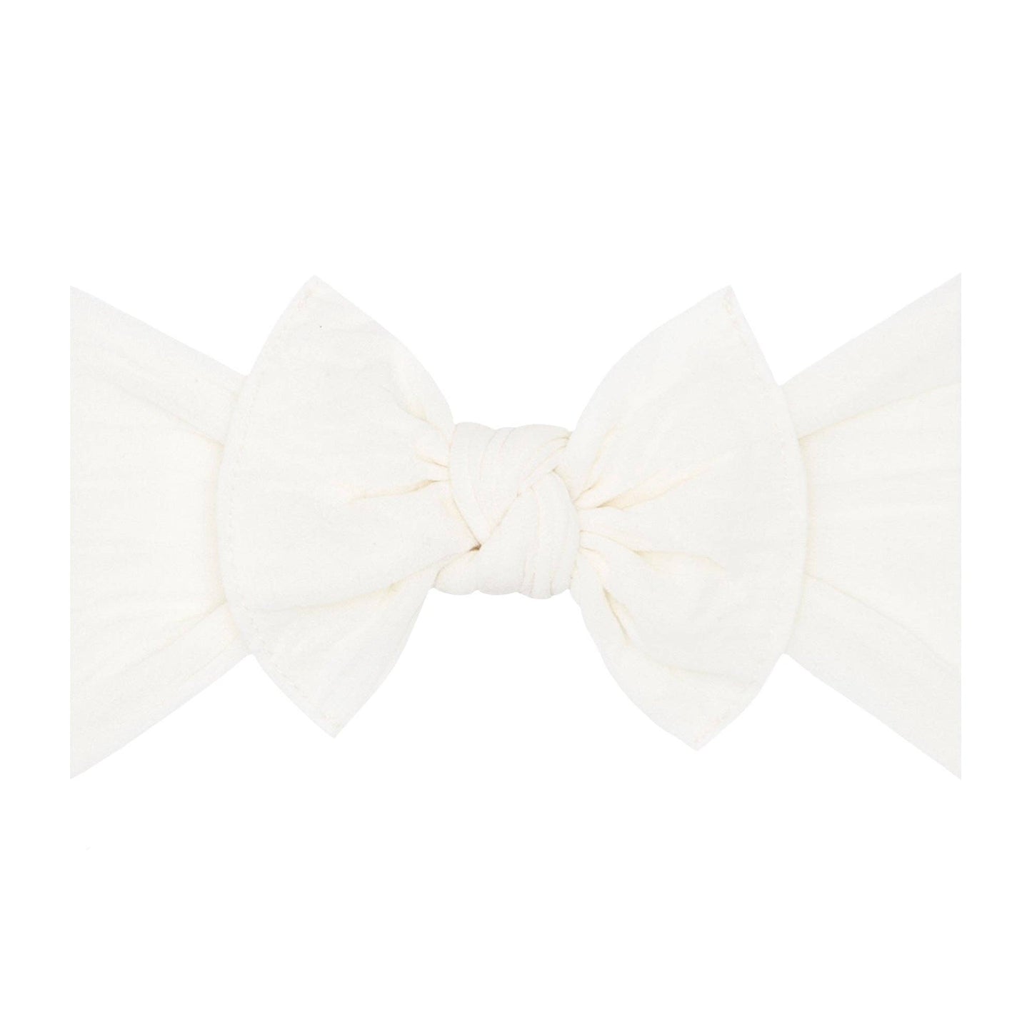 Baby Bling Bow- Ivory