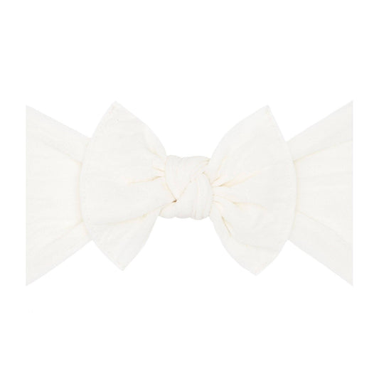 Baby Bling Bow- Ivory