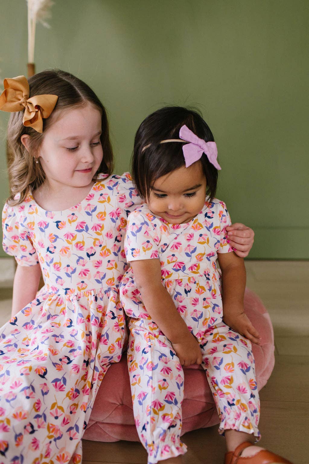 Rosie Romper in Autumn Bloom | Baby Clothing | Fall