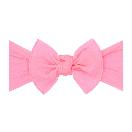 Baby Bling Bow- Neon Pink