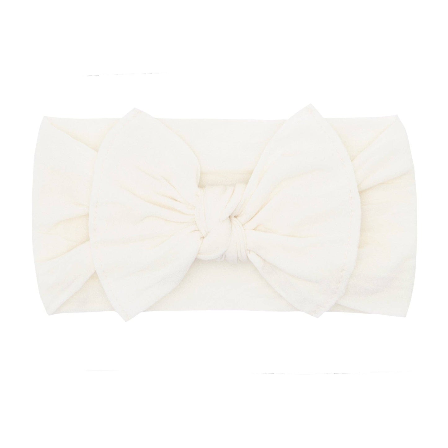 Baby Bling Bow- Ivory