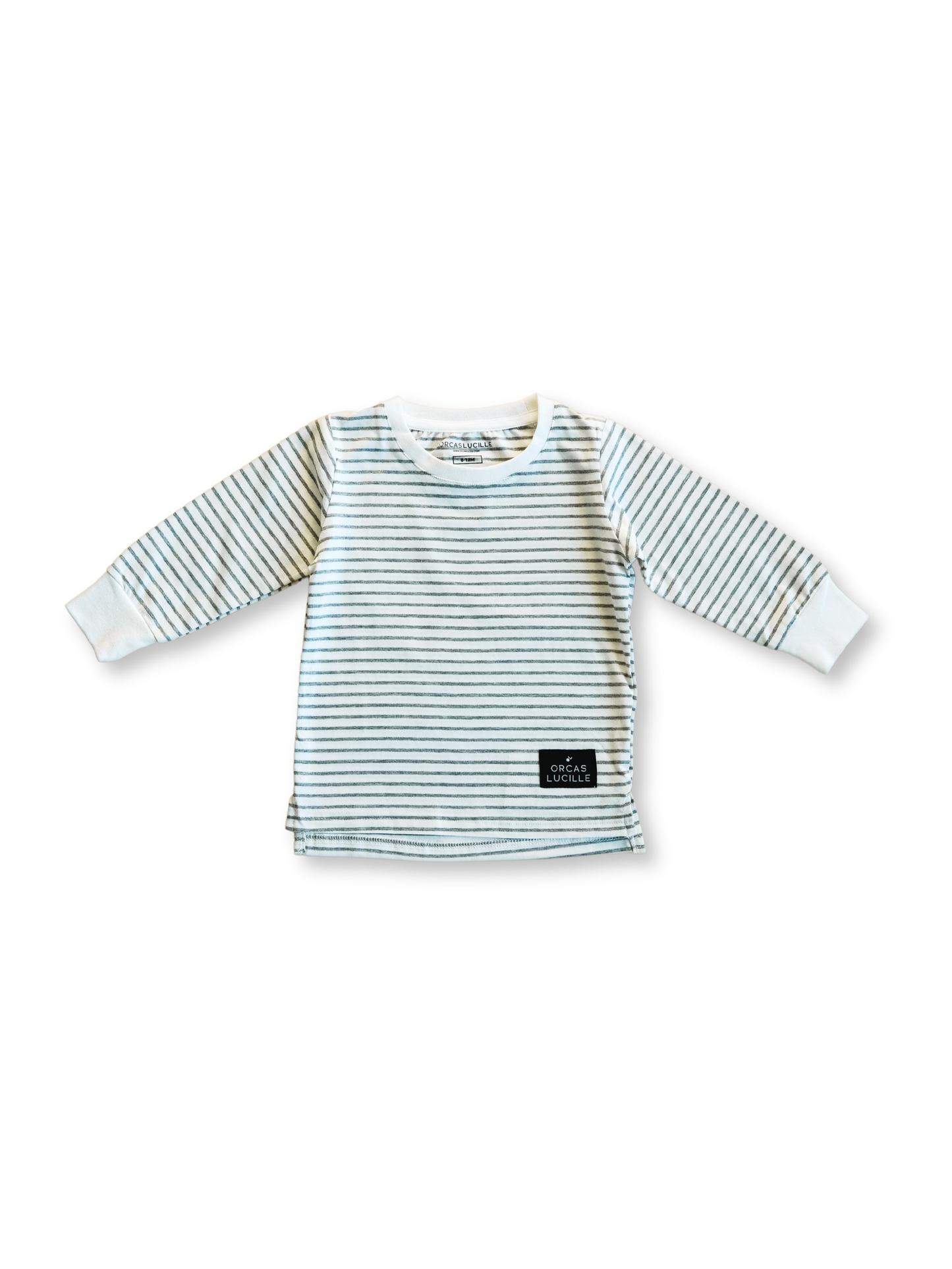 Long Sleeve Tee - Gray Stripe